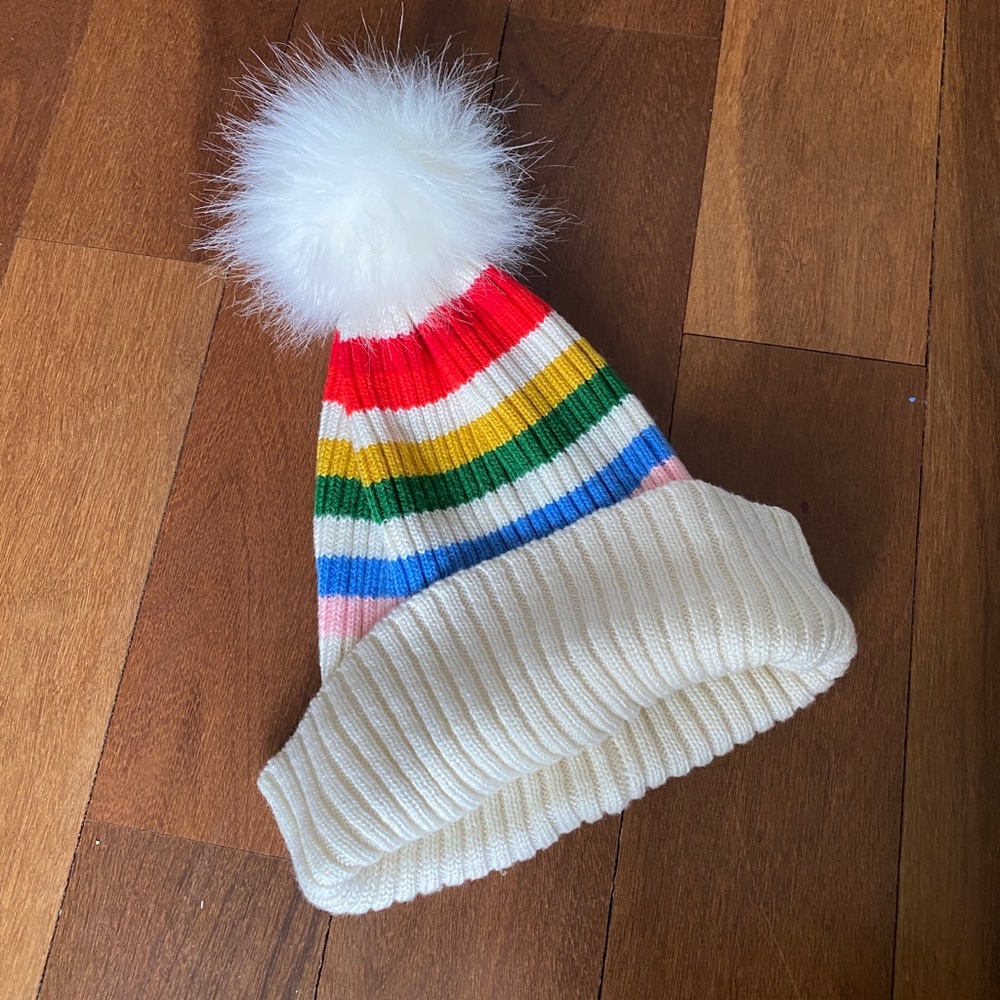 Retro 🌈 Rainbow Beanie
